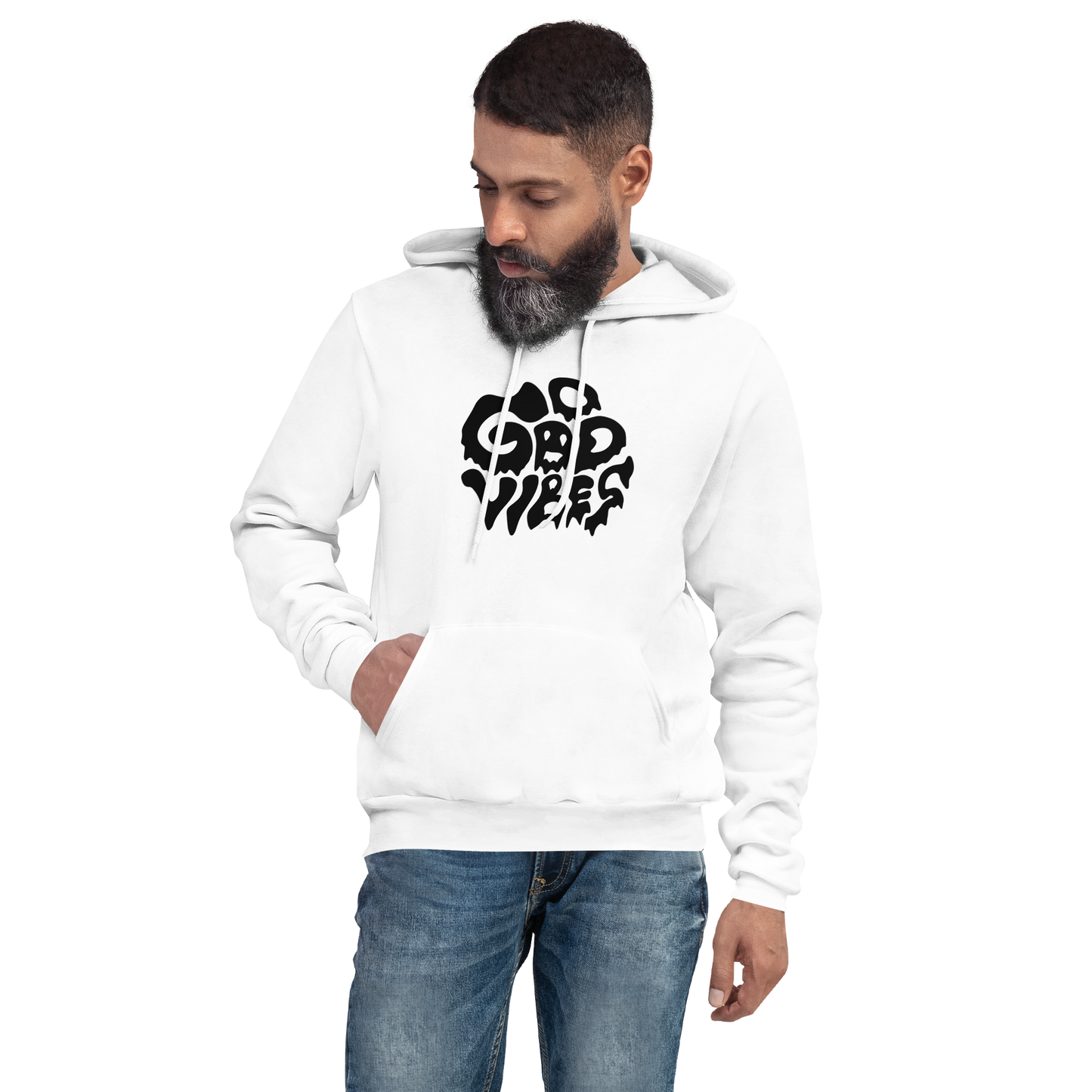 Hoodie Good Vibes - Unisex
