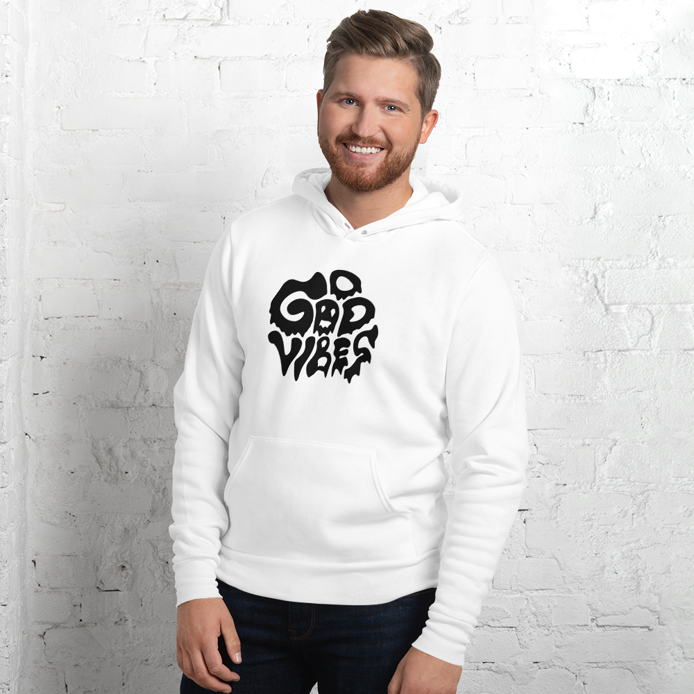 Hoodie Good Vibes - Unisex